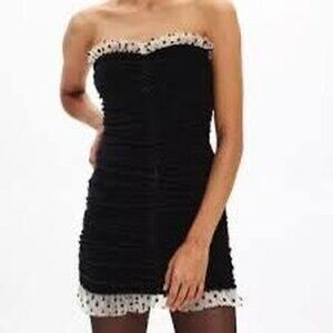 Urban Outfitters ( Kimchi Blue) Robin Velvet Sweetheart Mini Dress . NWOT